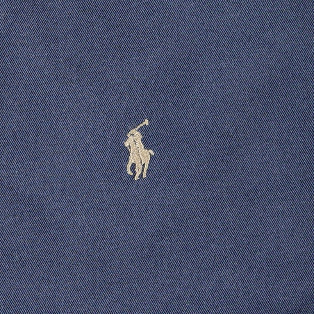Ralph Lauren POLO by Ralph Lauren Swing Top Sports Jacket Men's XL cotton navy blue type Vintage Second Hand