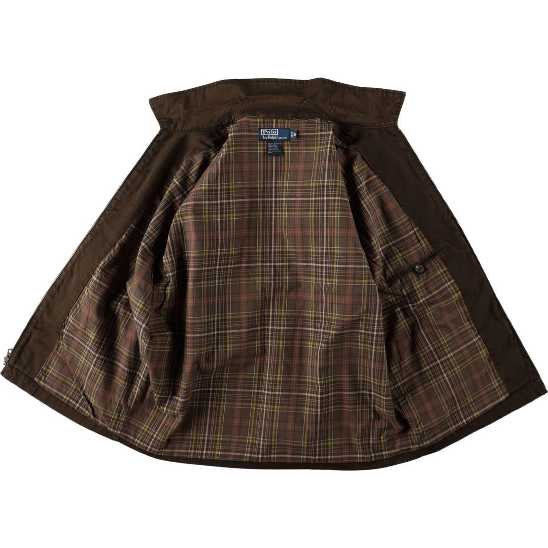 Ralph Lauren POLO by Ralph Lauren Swing Top Sports Jacket Men's M cotton brown type Vintage Second Hand