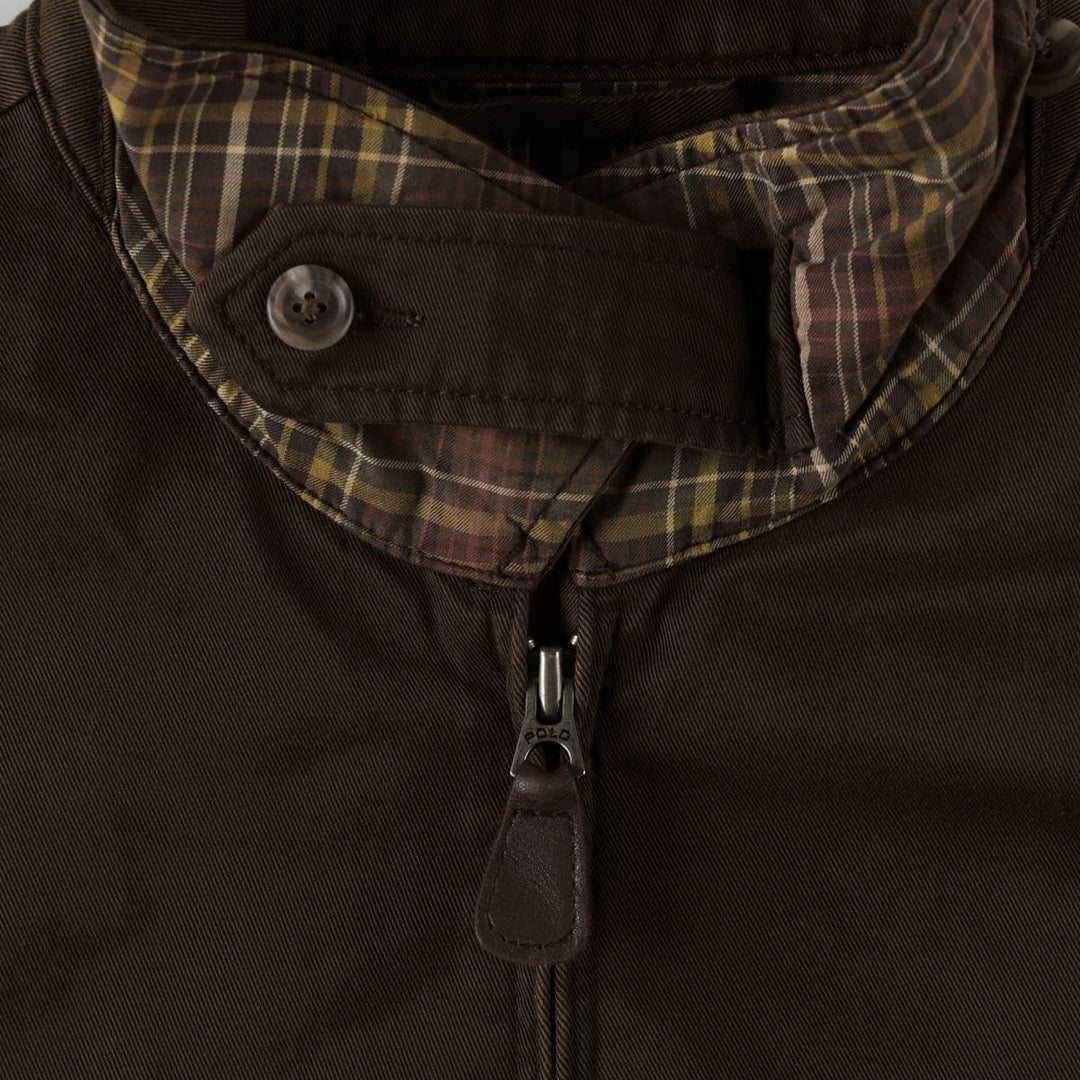 Ralph Lauren POLO by Ralph Lauren Swing Top Sports Jacket Men's M cotton brown type Vintage Second Hand