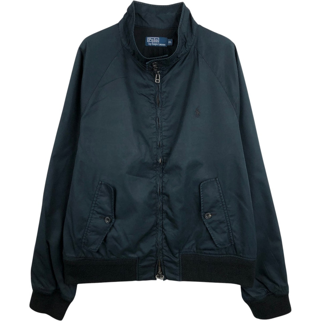 Ralph Lauren POLO by Ralph Lauren Harrington Jacket, Swing Top, Men's XL cotton navy blue type Vintage Second Hand