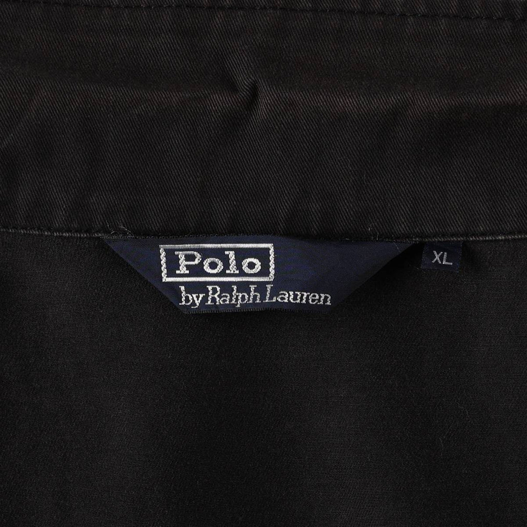 Ralph Lauren POLO by Ralph Lauren Swing Top Sports Jacket Men's XL unclear black type Vintage Second Hand