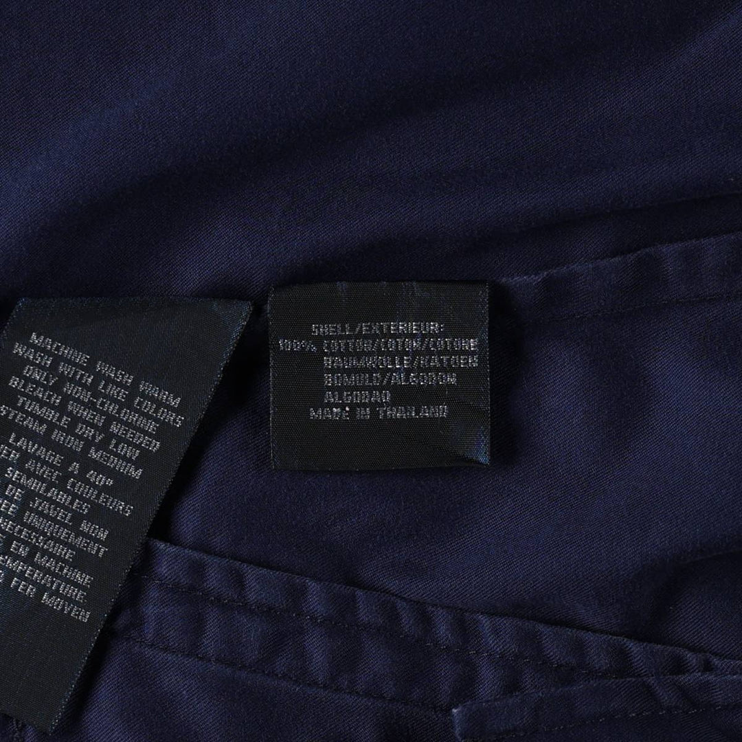 Ralph Lauren POLO by Ralph Lauren Swing Top Sports Jacket Men's L size cotton navy blue type Vintage Second Hand