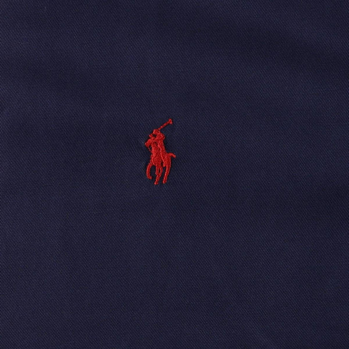 Ralph Lauren POLO by Ralph Lauren Swing Top Sports Jacket Men's L size cotton navy blue type Vintage Second Hand
