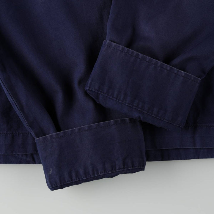 Ralph Lauren POLO by Ralph Lauren Swing Top Sports Jacket Men's L size cotton navy blue type Vintage Second Hand