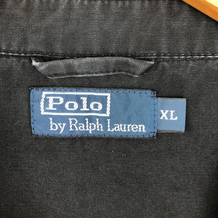 Ralph Lauren POLO by Ralph Lauren Swing Top Sports Jacket Men's XL cotton black type Vintage Second Hand