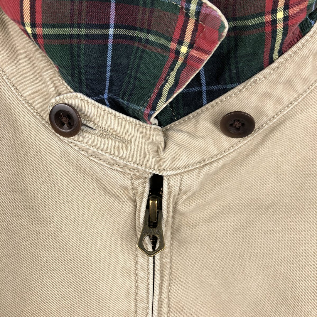 Ralph Lauren POLO by Ralph Lauren Swing Top Sports Jacket Men's XL cotton Beige type Vintage Second Hand