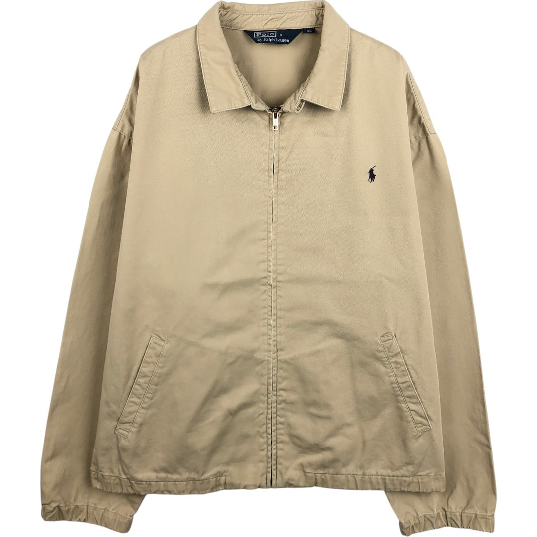 Ralph Lauren POLO by Ralph Lauren Swing Top Sports Jacket Men's XL cotton Beige type Vintage Second Hand