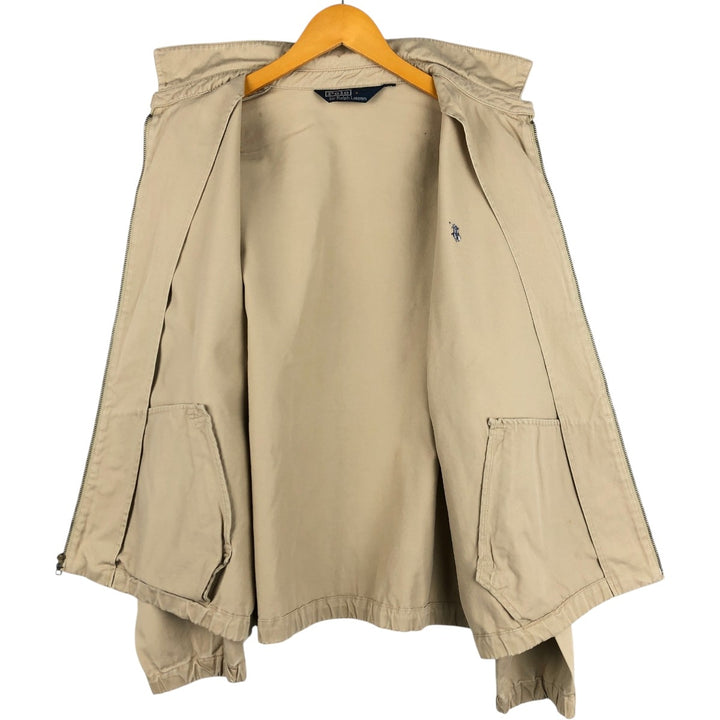 Ralph Lauren POLO by Ralph Lauren Swing Top Sports Jacket Men's XL cotton Beige type Vintage Second Hand