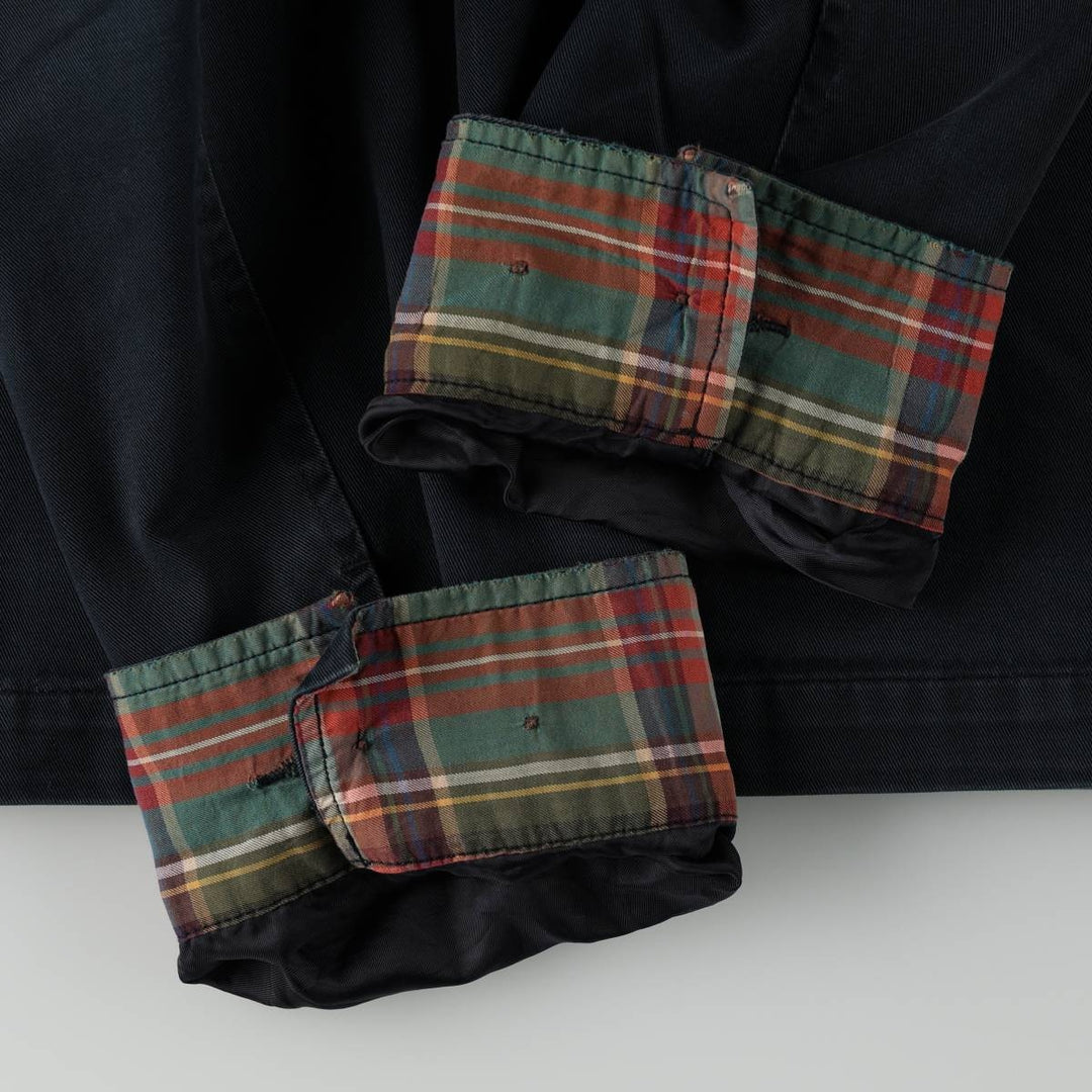 Ralph Lauren POLO by Ralph Lauren Swing Top Sports Jacket Men's L size cotton navy blue type Vintage Second Hand