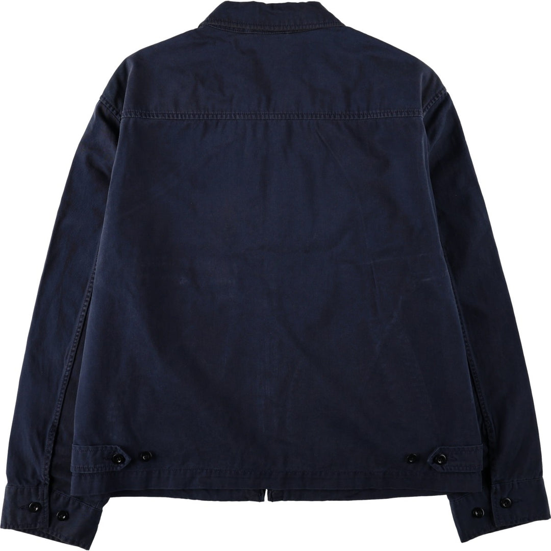 Ralph Lauren POLO by Ralph Lauren Swing Top Sports Jacket Men's XL cotton navy blue type Vintage Second Hand