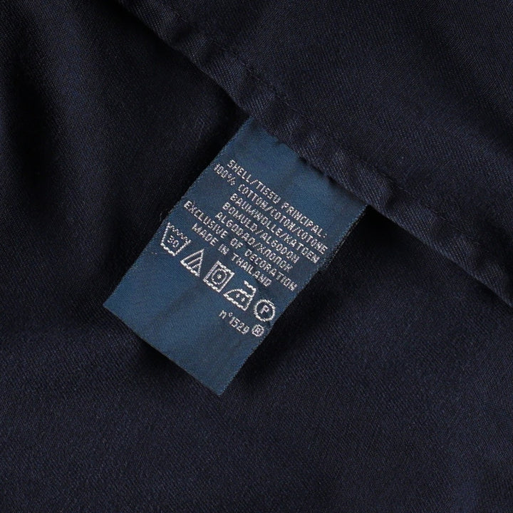 Ralph Lauren POLO by Ralph Lauren Swing Top Sports Jacket Men's XL cotton navy blue type Vintage Second Hand