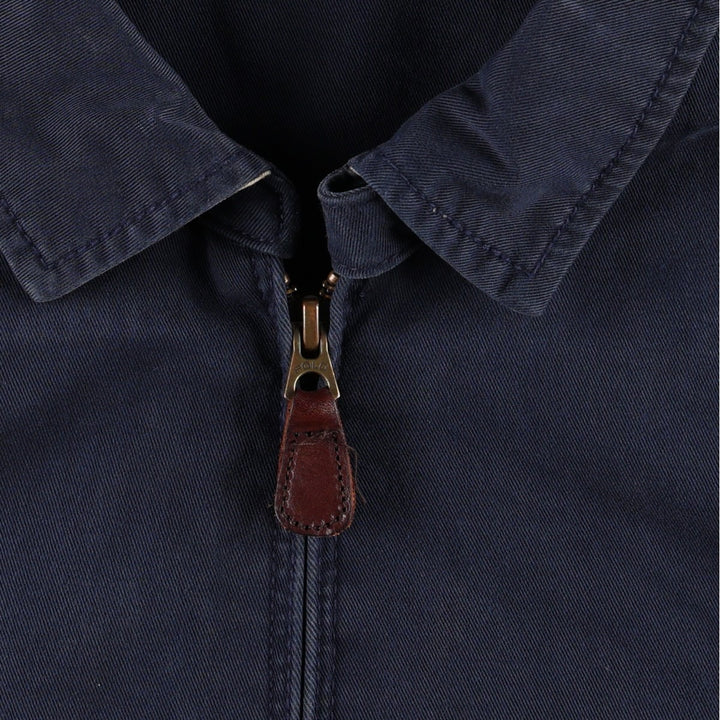 Ralph Lauren POLO by Ralph Lauren Swing Top Sports Jacket Men's XL cotton navy blue type Vintage Second Hand