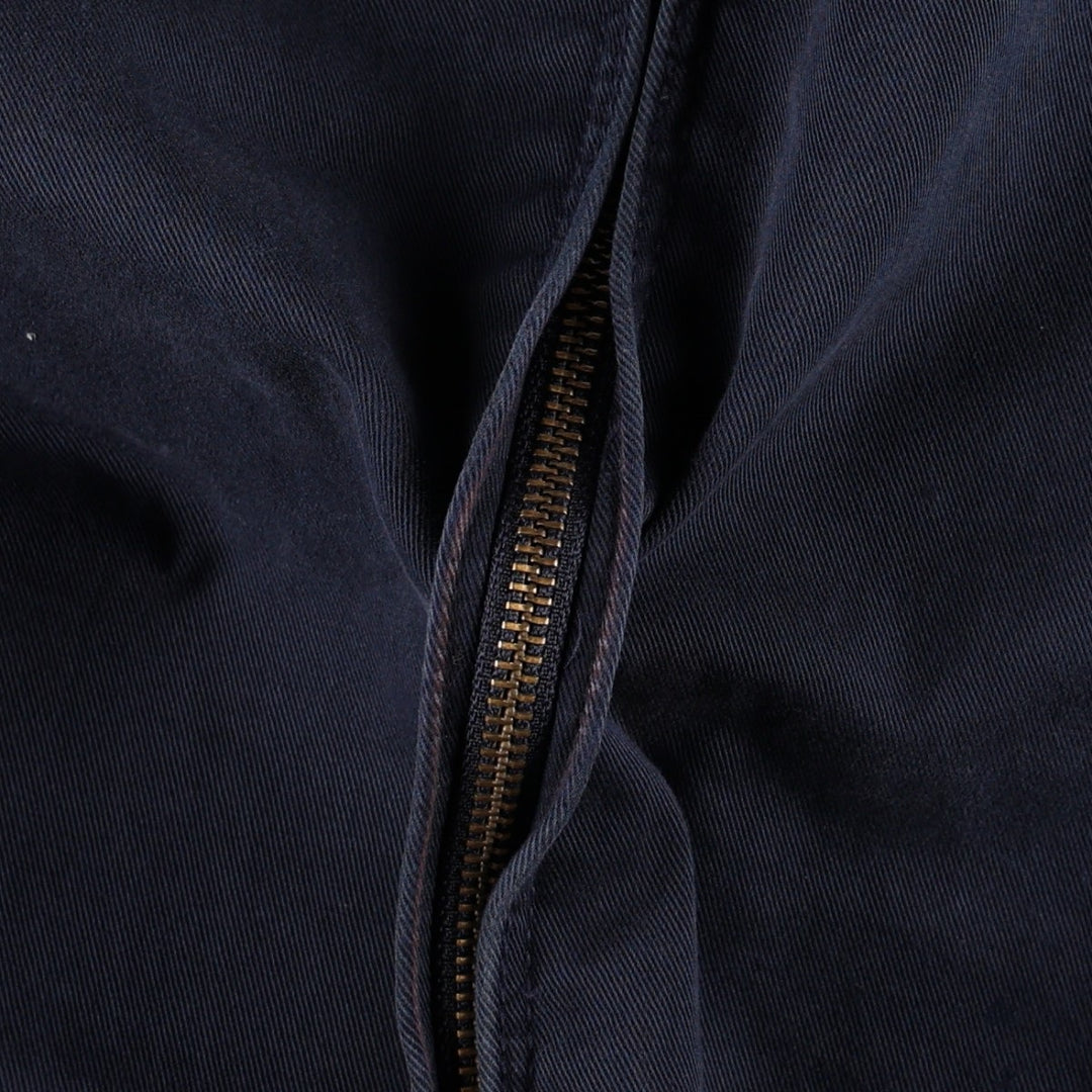 Ralph Lauren POLO by Ralph Lauren Swing Top Sports Jacket Men's XL cotton navy blue type Vintage Second Hand