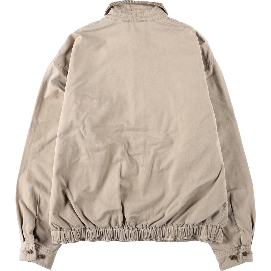 Ralph Lauren POLO by Ralph Lauren Swing Top Sports Jacket Men's L size cotton Beige type Vintage Second Hand