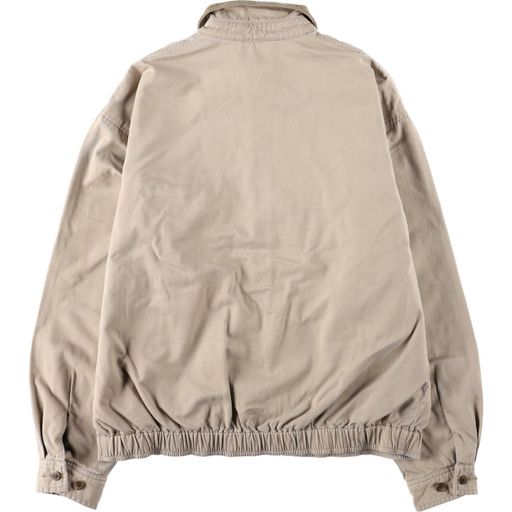 Ralph Lauren POLO by Ralph Lauren Swing Top Sports Jacket Men's L size cotton Beige type Vintage Second Hand