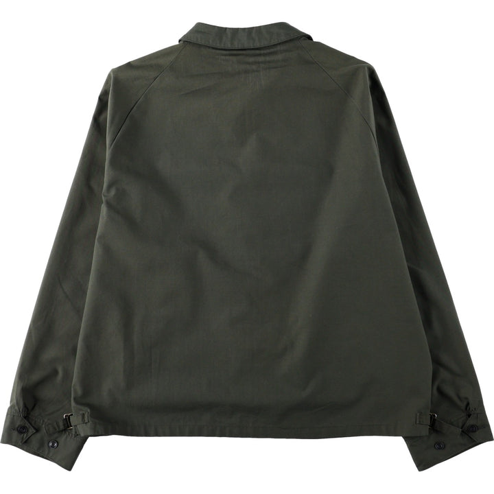~90'S Sears Oakbrook Sportswear Swing Top Sport Jacket, Men's XL equivalent, Vintage Dacron Polyester Khaki type Vintage Second Hand