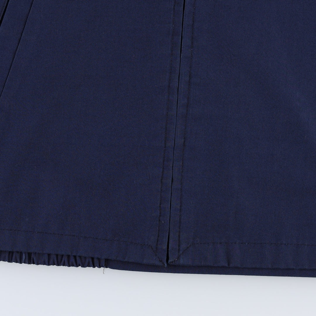 ~90'S Town Craft Harrington Jacket Swing Top, Men's Size L unclear navy blue type Vintage Second Hand