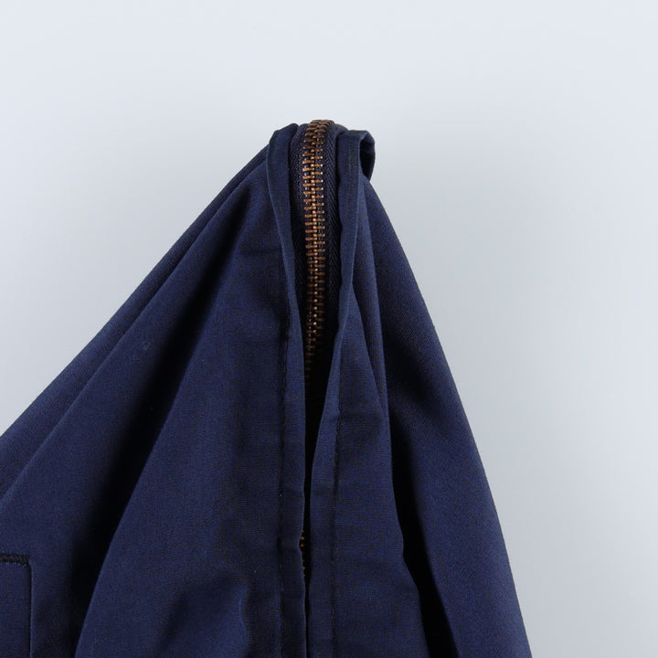 ~90'S Town Craft Harrington Jacket Swing Top, Men's Size L unclear navy blue type Vintage Second Hand