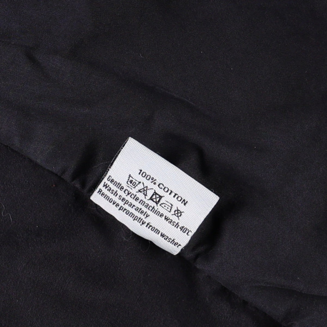 Barbour POLO CLUB 3-Warrant Swing Top Sport Jacket, Men's Size L (approx.) cotton black type Vintage Second Hand