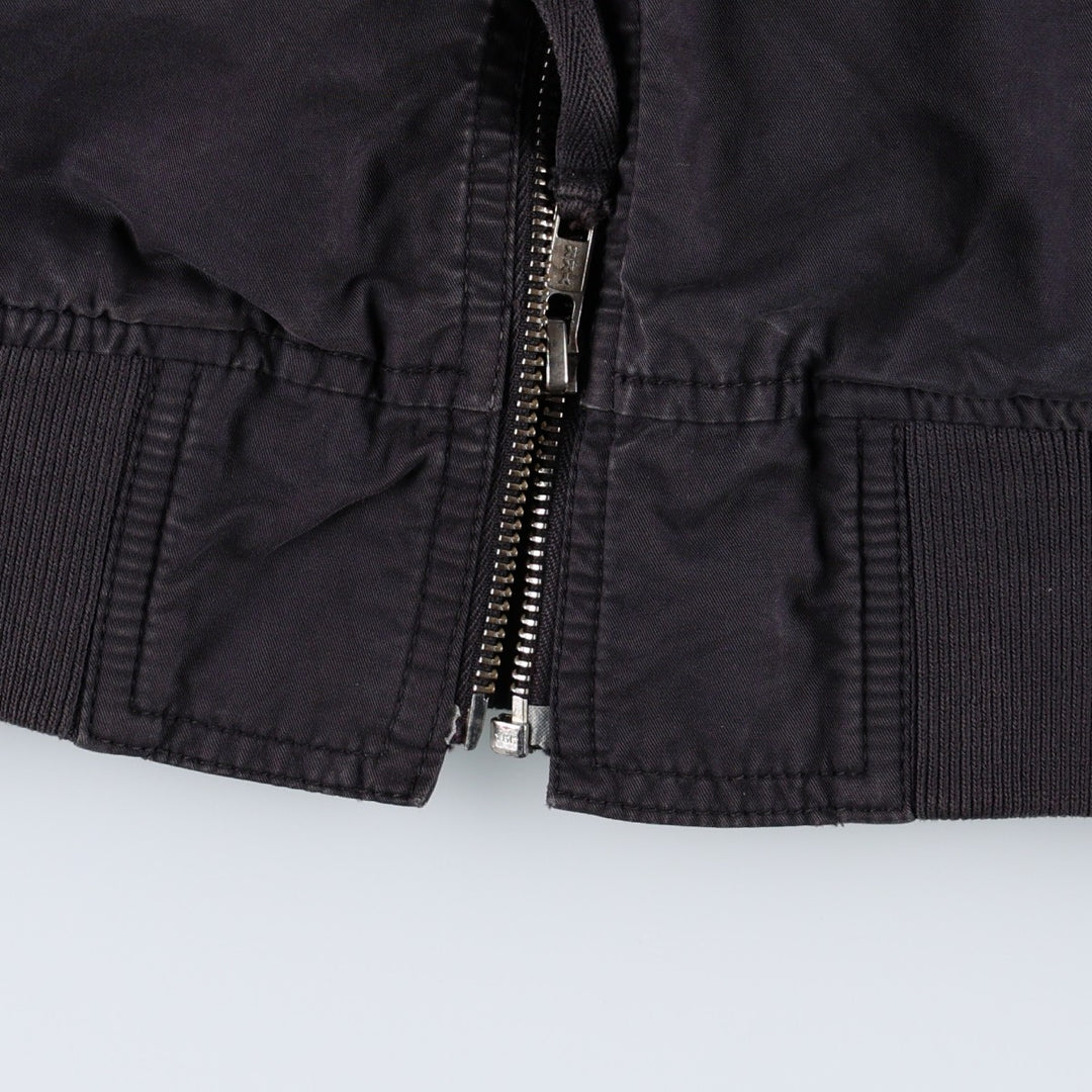 Barbour POLO CLUB 3-Warrant Swing Top Sport Jacket, Men's Size L (approx.) cotton black type Vintage Second Hand