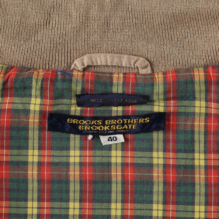 1980'S Brooks Brothers Harrington Jacket Swing Top, Men's Size M (approx.), Vintage unclear Beige type Vintage Second Hand