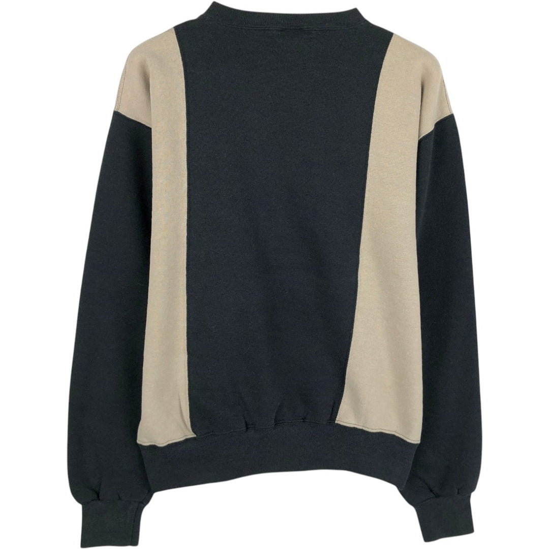 Vintage 90'S Russell sweatshirt, made in the USA, size M, men's cotton black type Vintage Second Hand