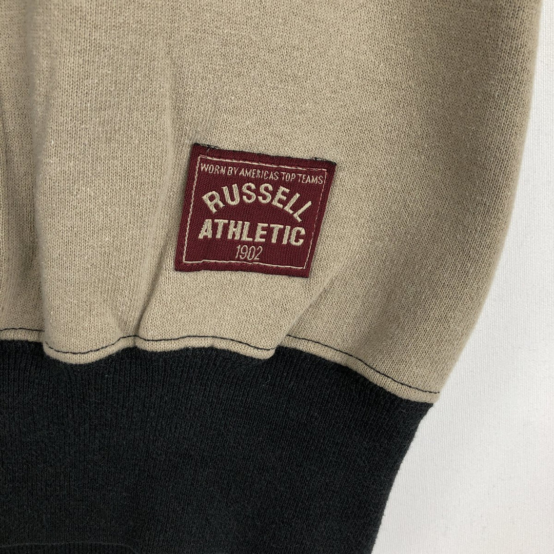 Vintage 90'S Russell sweatshirt, made in the USA, size M, men's cotton black type Vintage Second Hand