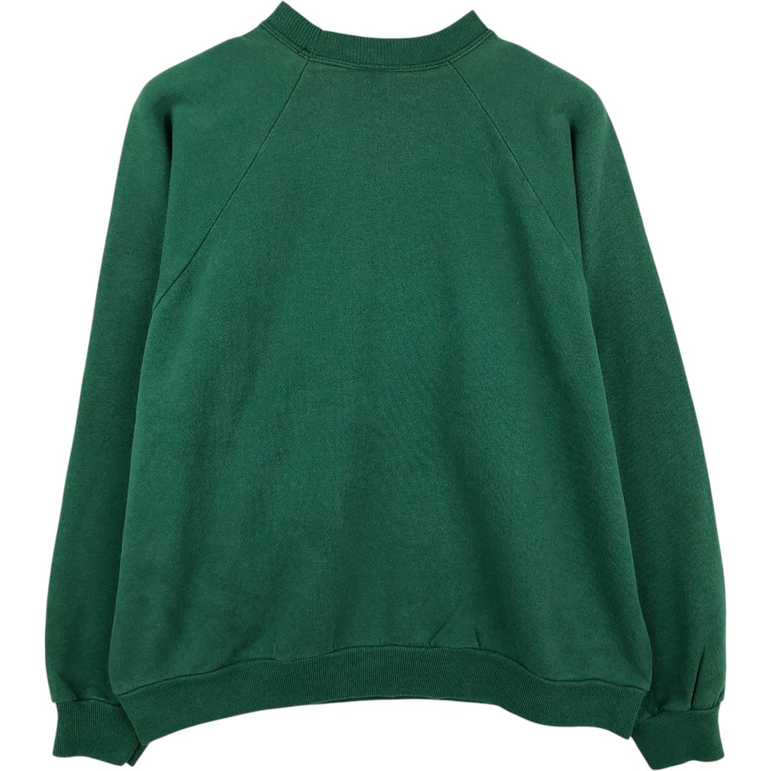 90s-00'S Hanes Betty Boop character sweatshirt, men's size XL equivalent, vintage. cotton green type Vintage Second Hand