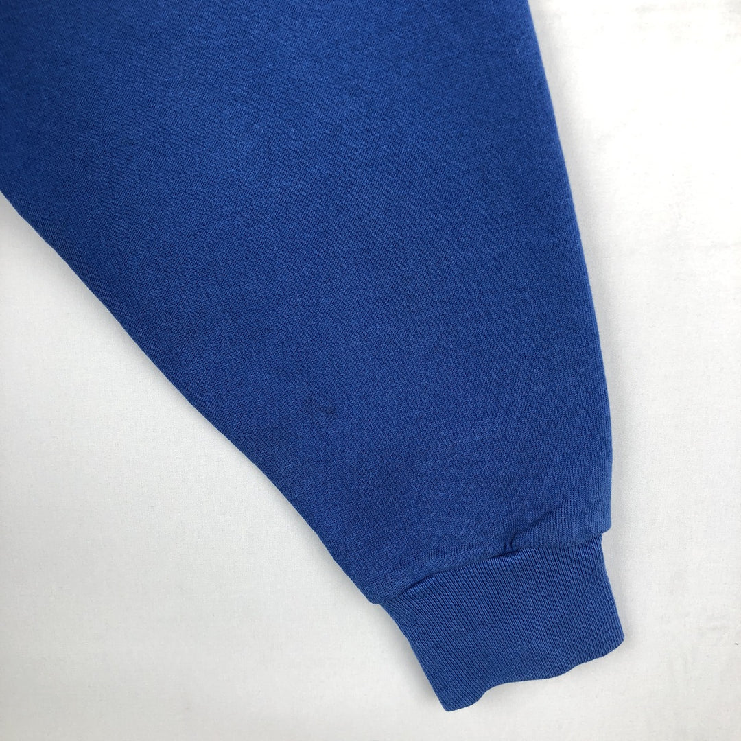 90'S Artex Looney Tunes Daffy Duck Character Sweatshirt, Made in USA, Men's XL equivalent. polyester blue type Vintage Second Hand