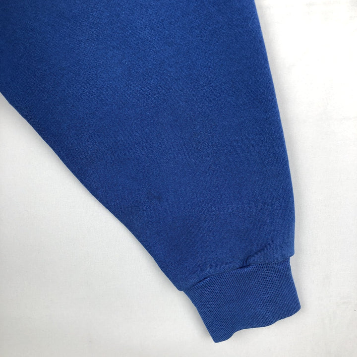 90'S Artex Looney Tunes Daffy Duck Character Sweatshirt, Made in USA, Men's XL equivalent. polyester blue type Vintage Second Hand