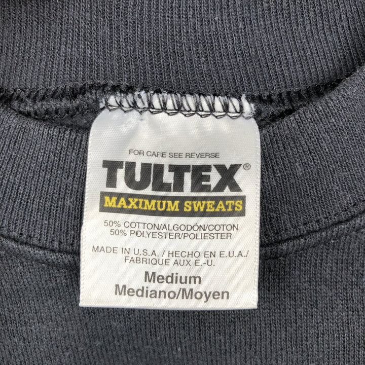 90'S Tultex Rottweiler Dog Print Animal Sweatshirt, Made in USA, Men's Size L (Equivalent), Vintage cotton black type Vintage Second Hand
