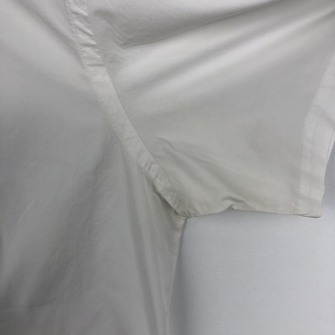 Ralph Lauren POLO by Ralph Lauren CUSTOM FIT short sleeve button down shirt, men's size M cotton white type Vintage Second Hand