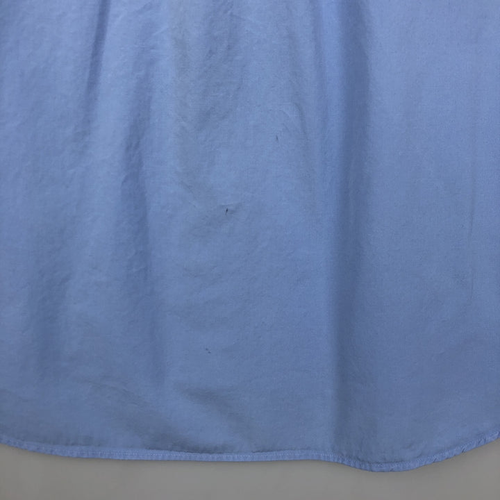 Ralph Lauren Classic Fit short sleeve button down shirt, men's size L cotton Blue type light blue Vintage Second Hand