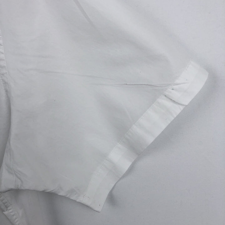 Ralph Lauren CUSTOM FIT short sleeve button down shirt, men's XL size unclear white type Vintage Second Hand