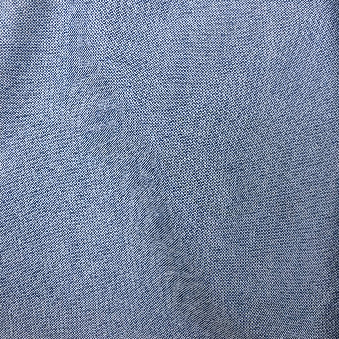 Ralph Lauren short sleeve button down shirt, men's size M cotton Blue type light blue Vintage Second Hand