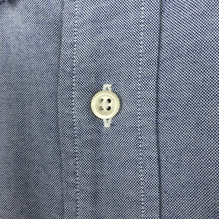 Ralph Lauren BLAKE short sleeve button down shirt, men's size L cotton Blue type light blue Vintage Second Hand