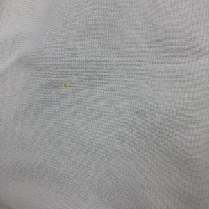 Ralph Lauren RALPH LAUREN short-sleeved button-down shirt, men's size L cotton white type Vintage Second Hand