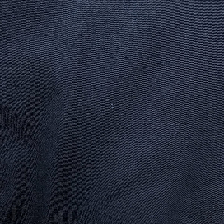 Carhartt Short Sleeve Work Shirt, Boxy Shirt, Men's XL polyester navy blue type Vintage Second Hand