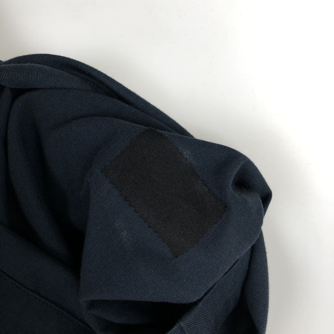 Carhartt Short Sleeve Work Shirt, Boxy Shirt, Men's XL polyester navy blue type Vintage Second Hand
