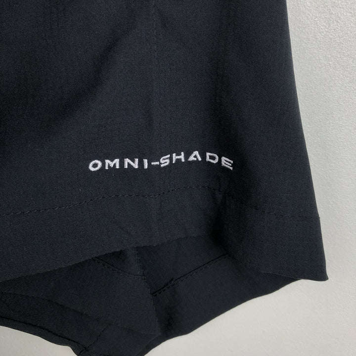 Columbia Tamamimi Short-Sleeve Fishing Shirt, Men's Size M (equivalent to size M) polyester black type Vintage Second Hand