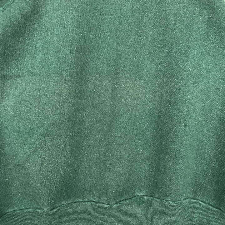 Keep on Truckin' Printed Sweatshirt (Men's Size M) unclear green type Vintage Second Hand
