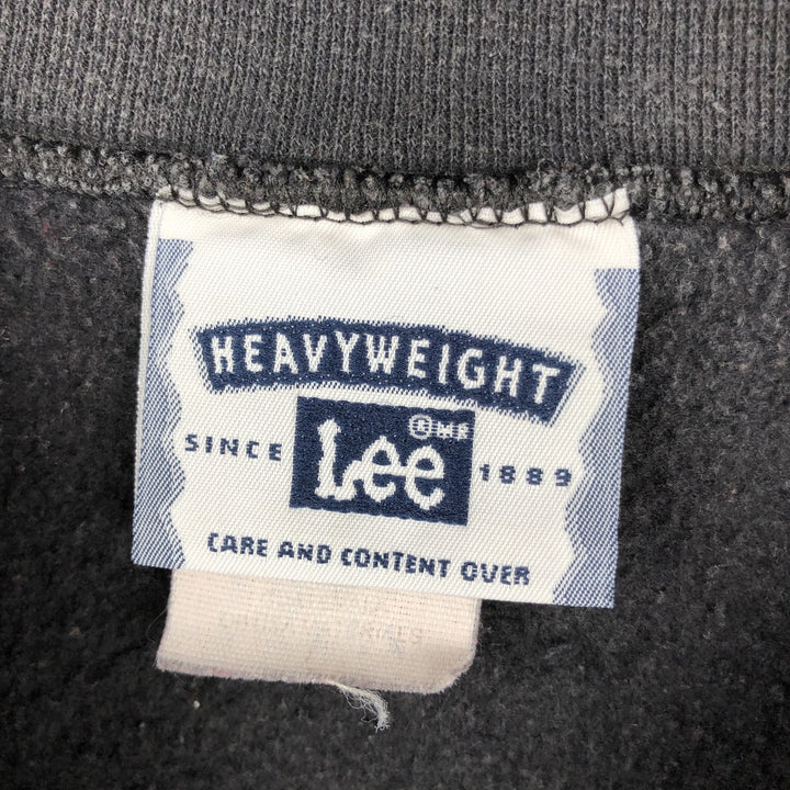 Lee printed sweatshirt, men's size L equivalent, vintage. unclear black type Vintage Second Hand
