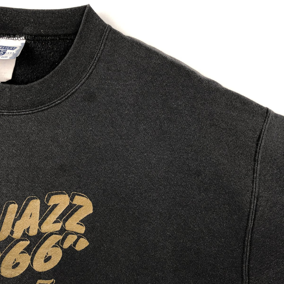 Lee printed sweatshirt, men's size L equivalent, vintage. unclear black type Vintage Second Hand