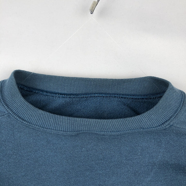 90'S Jerzees Printed Sweatshirt, Made in USA, Men's XL, Vintage cotton blue type Vintage Second Hand