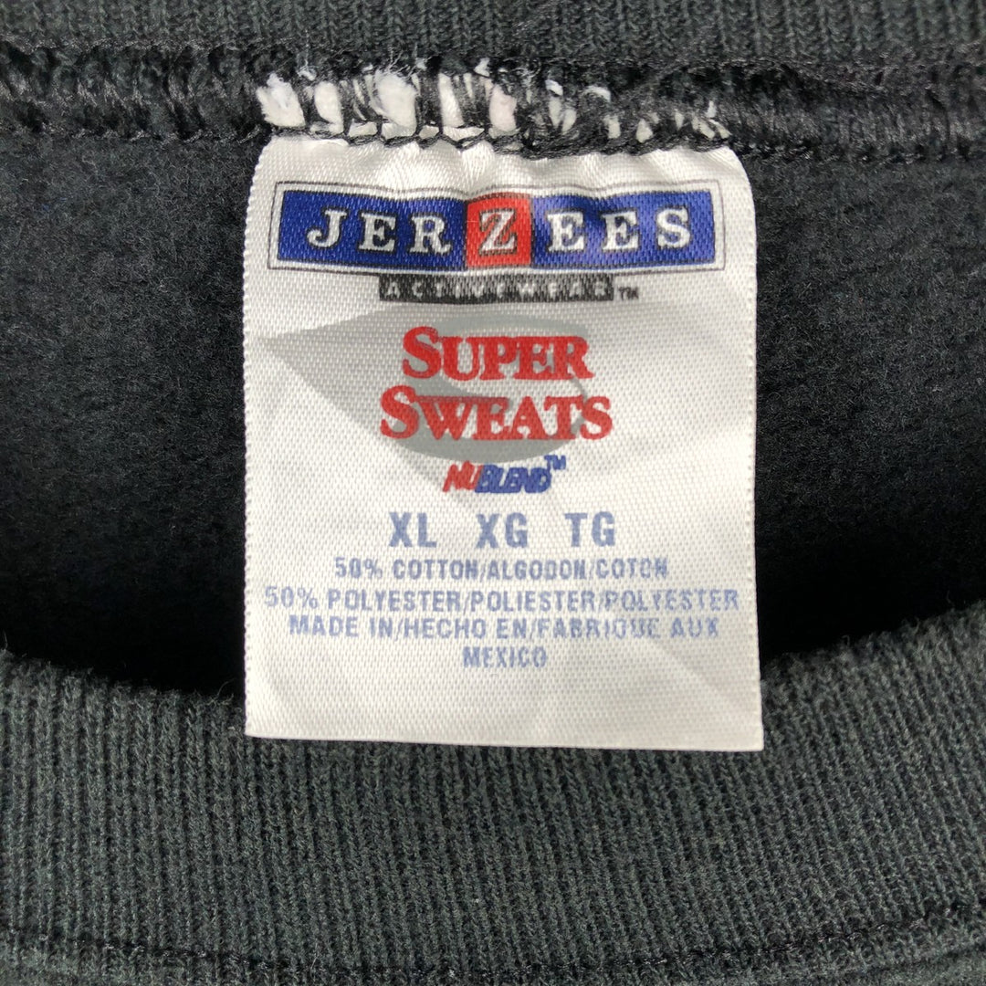 2000'S Jerzees Annie Print Sweatshirt (Men's XL equivalent) cotton black type Vintage Second Hand