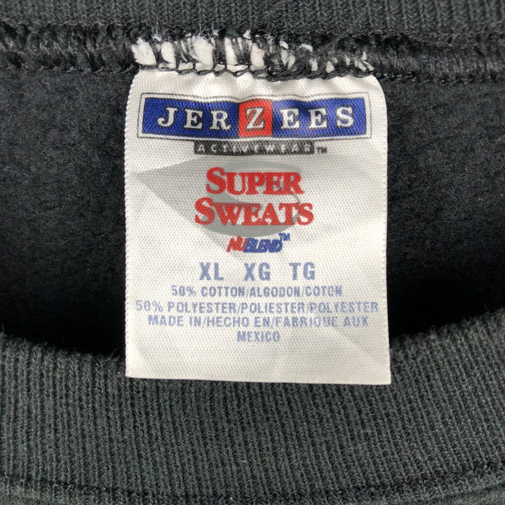 2000'S Jerzees Annie Print Sweatshirt (Men's XL equivalent) cotton black type Vintage Second Hand
