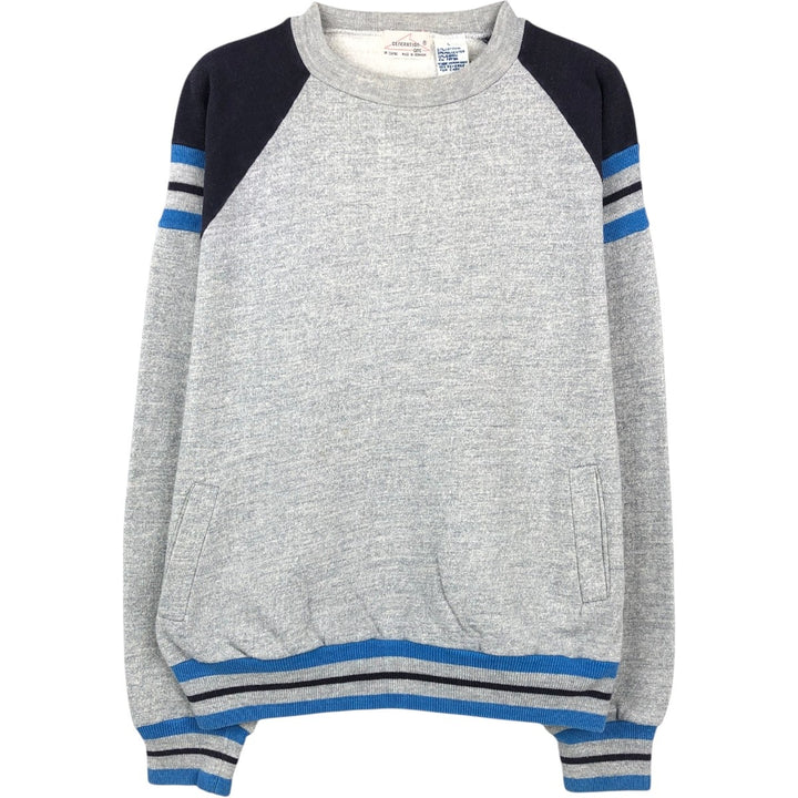 80'S Vintage Sweatshirt/Sweatshirt, Men's Size L (approx.) cotton gray type Vintage Second Hand