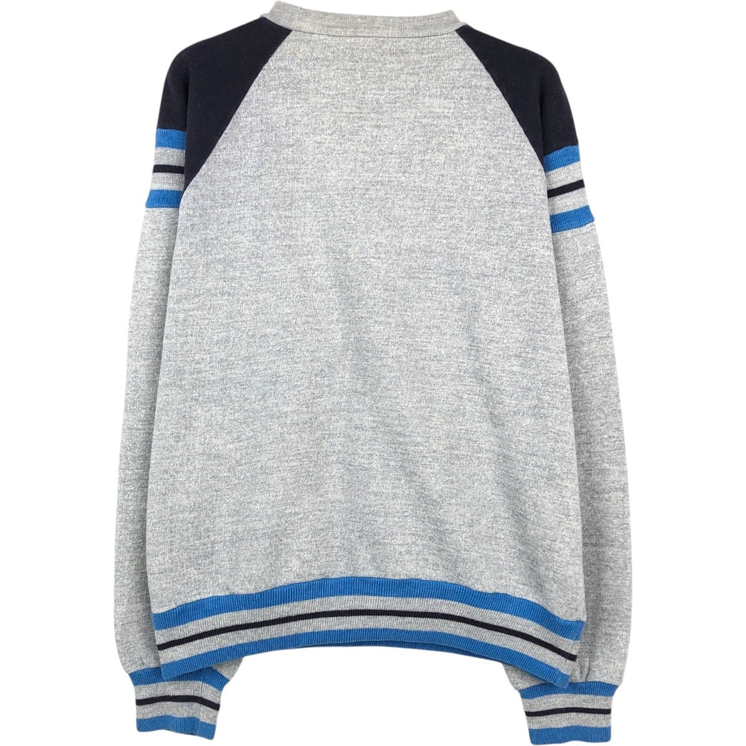 80'S Vintage Sweatshirt/Sweatshirt, Men's Size L (approx.) cotton gray type Vintage Second Hand