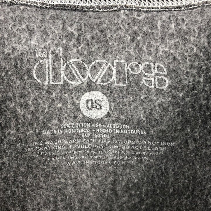 The Doors band sweatshirt/trainer, men's size XXL. cotton gray type Vintage Second Hand