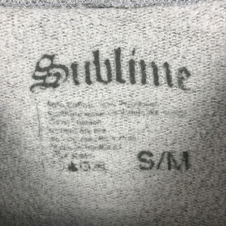 SUBLIME Band Sweatshirt Trainer Men's XXL equivalent unclear gray type Vintage Second Hand